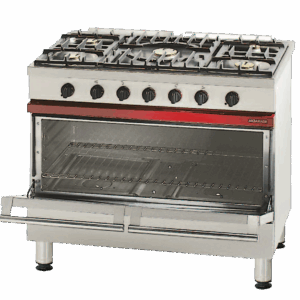 FOURNEAU 5 FEUX VIFS - FOUR GAZ 137 L