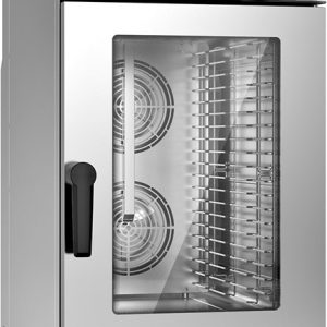 CUI_ANGELOPO_TT101 FOUR MIXTE ELECTRIQUE COMPACT PRACTICO 10 x GN 1/1, FACADE REDUITE 52 cm