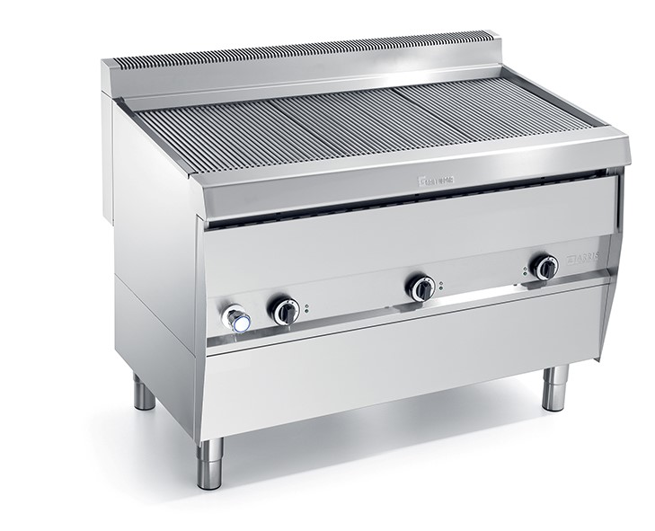 GRILLVAPOR  MONOBLOC GRILL ÉLECTRIQUE 3 ZONES
