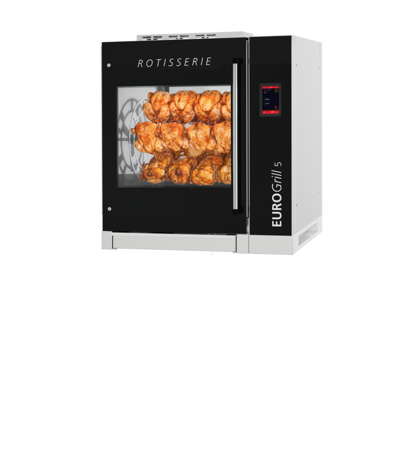 CUI_FRIJADO_Eurogrill RÔTISSOIRE ÉLECTRIQUE EUROGRILL EG5 AVEC ASSISTANCE AU NETTOYAGE