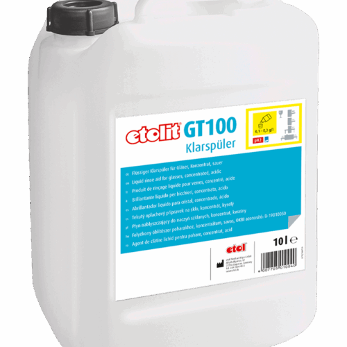 LAV_ETOL_GT100 PRODUITS DE RINÇAGE VERRE