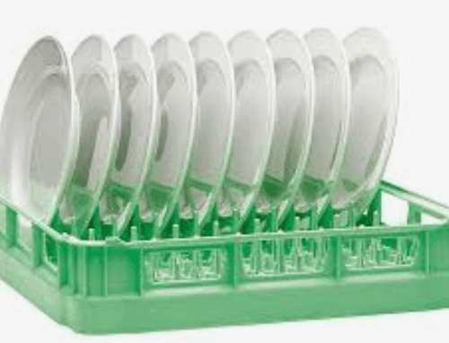 LAV_FRIES RACK_P1812 CASIER VERT À ASSIETTES