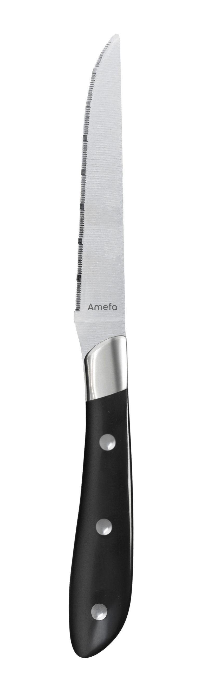 PMH_AMEFA_2550A1B000113 COUTEAU STEAK ACHILLE NOIR