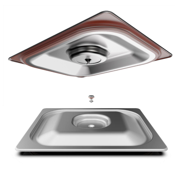 COUVERCLE ET BAC SOUS VIDE