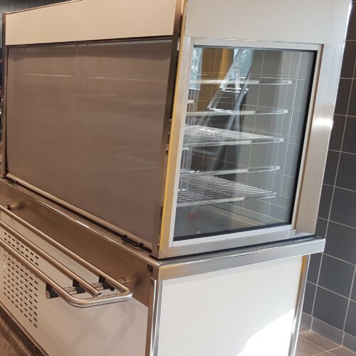 SELF_LINKINOX_110E1 MEUBLE RÉFRIGÉRÉ HOD SUR BAIE LIBRE AVEC VITRINE RÉFRIGÉRÉE