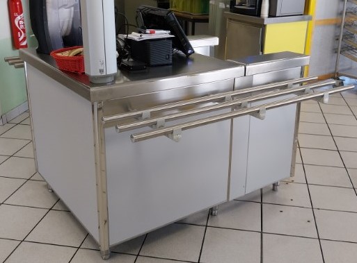 MEUBLE CAISSE SIMPLE POSTE DOUBLE FLUX