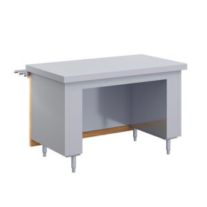 SELF_VAUCONSANT_616002 MEUBLE NEUTRE DESSOUS LIBRE 3 GN 1/1