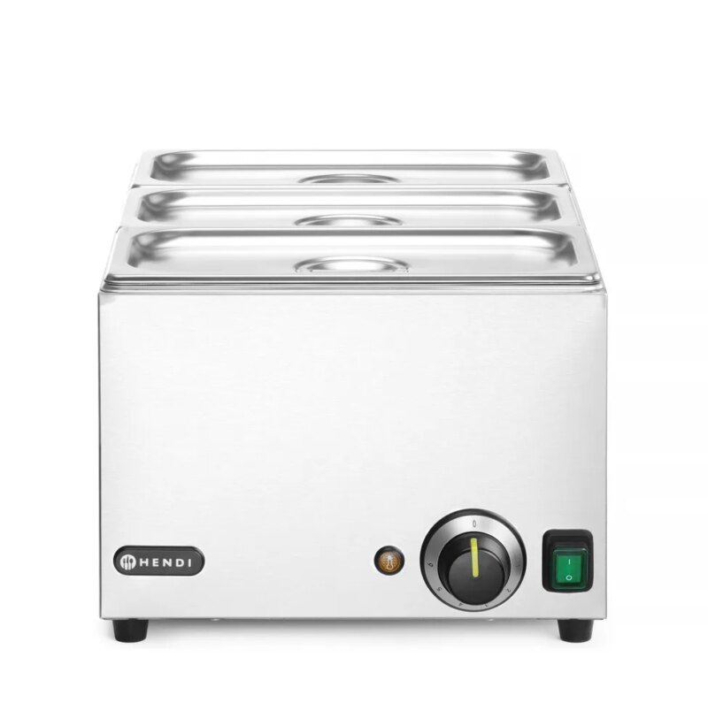 SET BAIN-MARIE KITCHEN LINE + 3x GN 1/3 AVEC COUVERCLE