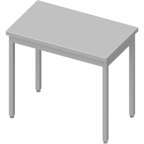 INO_STALGAST_93254 TABLE INOX CHR CENTRALE SOUDÉE AVEC ENTRETOISE