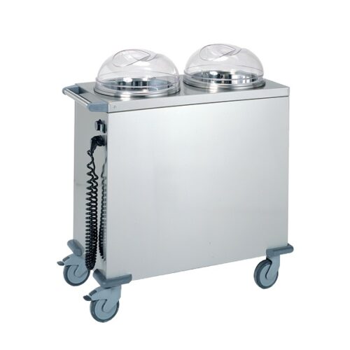 INO_TOURNUS_808172N CHARIOT CHAUFFE ASSIETTES 2 PILES (120 ASSIETTES)