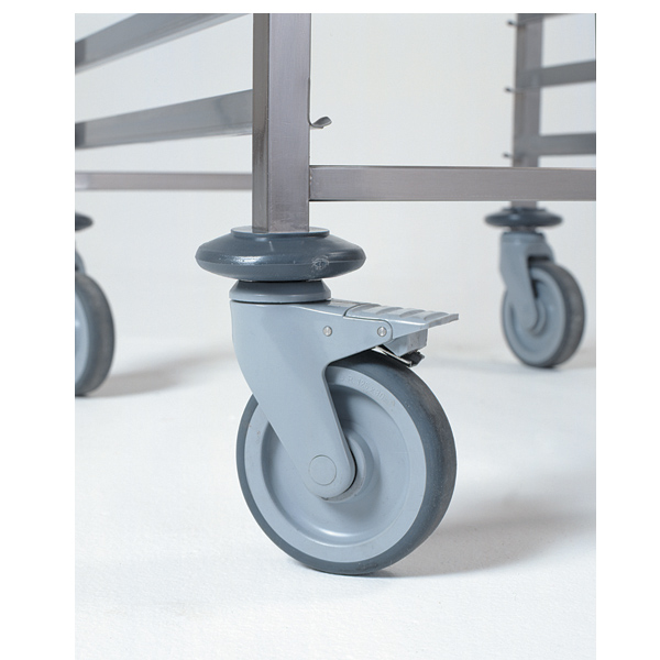 4 ROUES À CHAPE POLYAMIDE POUR TABLE PREMIUM