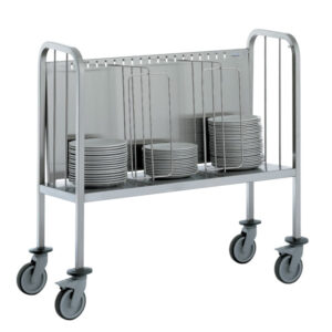 INO_TOUR_800575 CHARIOT PORTES ASSIETTES RÉHAUSSÉ