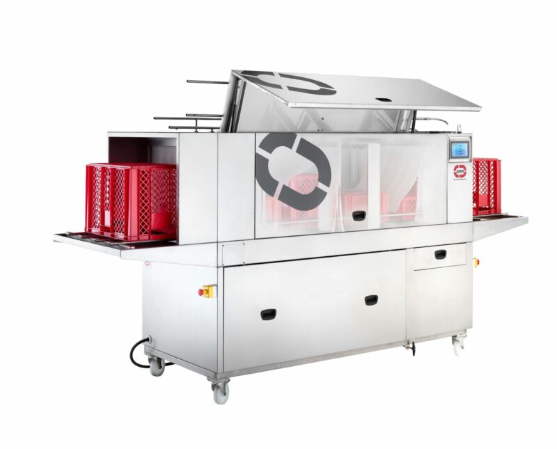 TUNNEL DE LAVAGE À BACS