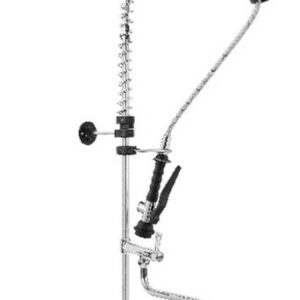 LAV_MONOLITH_R0102010217 DOUCHETTE BITROU MURAL AVEC COL DE CYGNE ET POIGNEES QUART DE TOUR