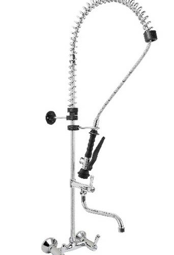 LAV_MONOLITH_R0102010217 DOUCHETTE BITROU MURAL AVEC COL DE CYGNE ET POIGNEES QUART DE TOUR