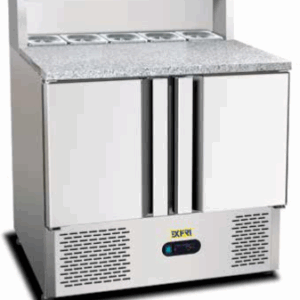 PIZ_EXFRI_PIZZACHEF MEUBLE À PIZZA - 2 PORTES GN1/1